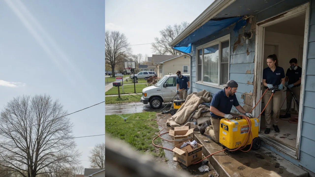 Basement Flood Cleanup in Leighton, AL near me